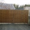 Vertical Open Picket Double Gates - Ashford